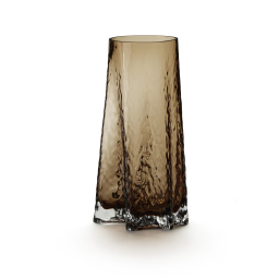 Skleněná váza Gry Cognac 30 cm