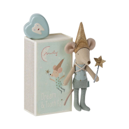 Myška s krabičkou na zoubky Tooth fairy Blue