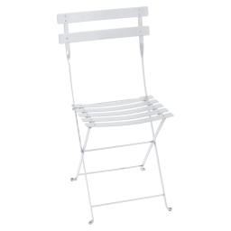 Skladacia stolička Bistro Cotton white