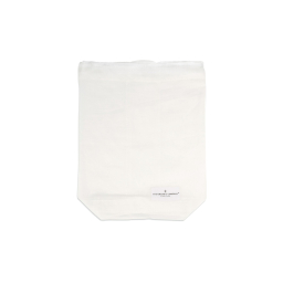 Bavlnená taška na potraviny biela M