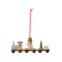 Vlak s vianočnou ozdobou Rayne