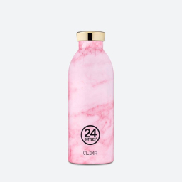 Nerezová termo fľaša Clima Marble Pink 500ml