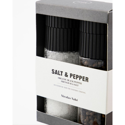                             Dárková sada French Salt and BIO Black Pepper                        
