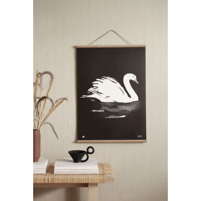                             Plagát Swan big 50x70 cm                        