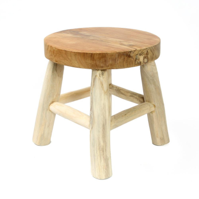                             Drevená stolička Kedut Stool 30 cm ​                        