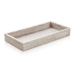 Mramorový podnos Marble Tray Brown 30x15 cm