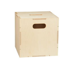 Úložný box Cube Natural Birch