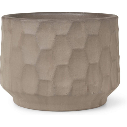 Kameninový květináč Gro Brown Sand 26,5 cm