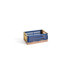 Úložný box Crate Mix Colour Dark Blue S