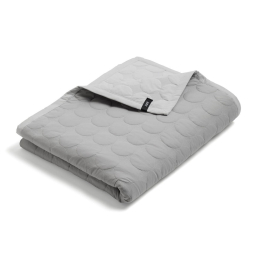 Přehoz Mega Dot Light Grey 245 x 195 cm