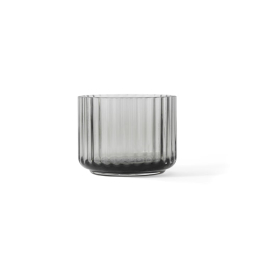 Skleněný svícen Lyngby Tealight Smoke 6,7 cm