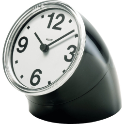 Stolní hodiny Alessi Cronotime Black