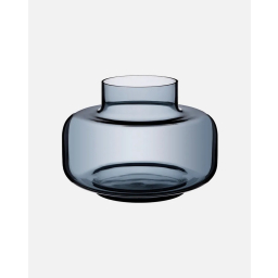 Skleněná váza Urna Grey 30 cm