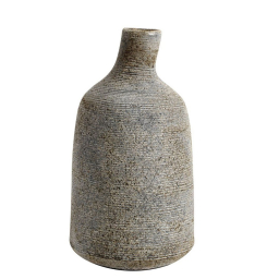 Terakotová váza Rustic Stain Grey 26 cm