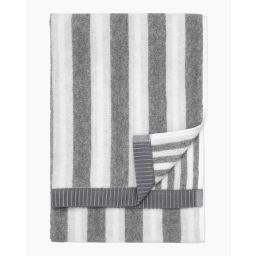 Bavlněný ručník Kaksi Raitaa Grey 50x70 cm