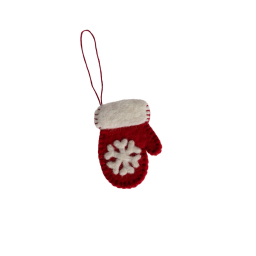 Závěsná vlněná dekorace Ullskullen Red