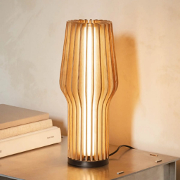 Dřevěná stolní LED lampa Radiant Oak