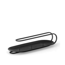 Svícen Clip Table Black 3-arm