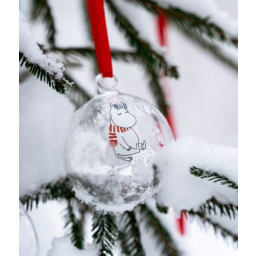 Sklenená vianočná ozdoba Moomin Snorkmaiden 7 cm