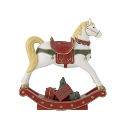 Vánoční svícen Almine Horse 16 cm 
