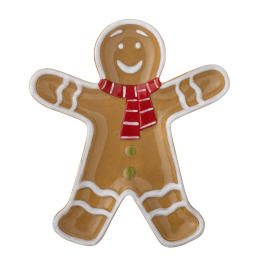 Keramický talířek Ginnie Gingerbread