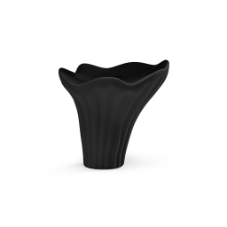 Soška Fungi Sculpture Black 12 cm 
