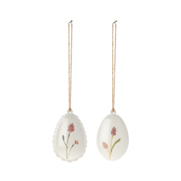 Velikonoční ozdoba Easter Egg Rose - set 2 ks