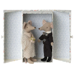 Svatební myšky v krabičce Wedding Couple
