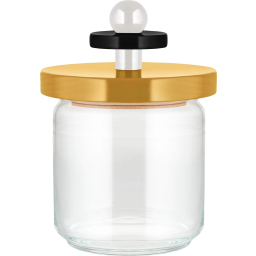 Skleněná dóza 100 Collection Alessi 0,75 l Yellow