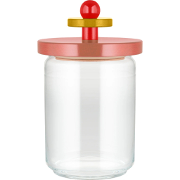 Skleněná dóza 100 Collection Alessi 1 l Pink