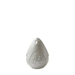 Keramická dekorace Chunky Penguin White