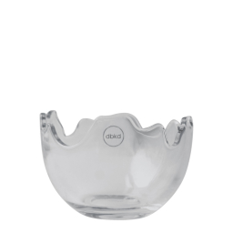 Skleněná miska Happy Easter Clear 15 cm