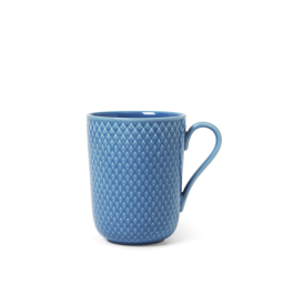 Porcelánový hrnek Rhombe Blue 330 ml