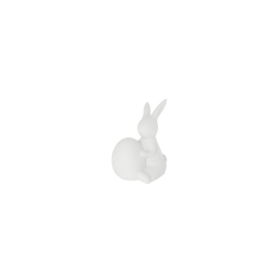 Velikonoční dekorace zajíček Otto White 10 cm