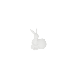 Veľkonočná dekorácia zajačik Ella White 10 cm