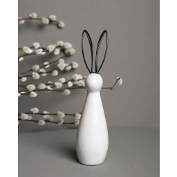 Veľkonočná dekorácia zajačik Julia White 18 cm