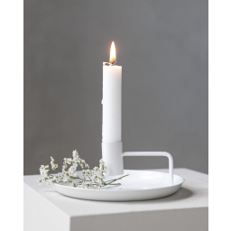 Kovový svícen Tegelviken White 16 cm