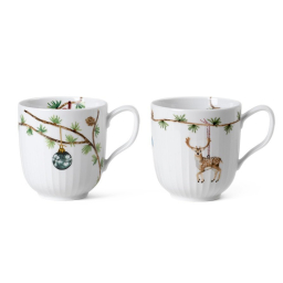 Vánoční hrnky Hammershoi Jul - set 2 ks