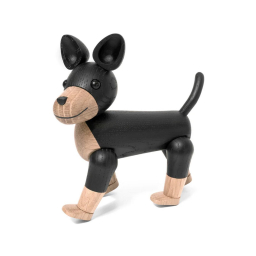 Dřevěný pejsek Charlie the Dog