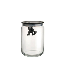 Kuchyňská dóza Gianni Little Man Black 900 ml