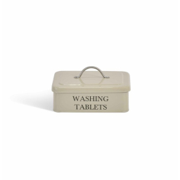 Plechový box na umývacie tablety Clay