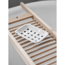Smaltovaná mýdlenka Soap Dish White