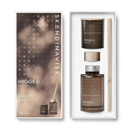Dárková sada HYGGE - vonná svíčka a difuzér
