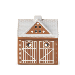 Porcelánový svícen Urbania Gingerbread Stable