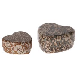 Krabička na zoubky Blue Ocher Blossom - Set 2 ks
