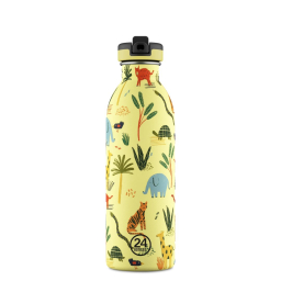 Nerezová dětská láhev Jungle Friends 500ml