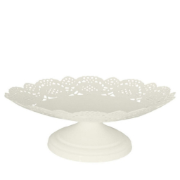 Mísa na podstavci Maja Off White 30 cm