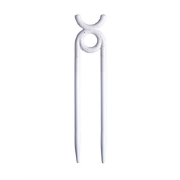 Opora pro rostliny Oni Pebble White