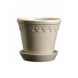 Květináč Kobenhavner glazovaný Sand 21 cm