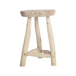 Přírodní dřevěná stolička